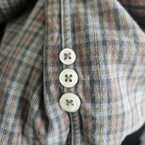 Ralph Lauren Mens 2XB Green Button Down Plaid Long Sleeve - Picture 4 of 10